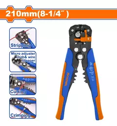 Pinza Pelacables Crimpeadora Automatica Wadfow Wbq4601 - comprar online