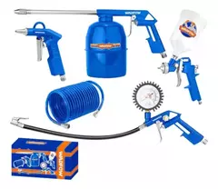 Kit Compresor Aire 5 Piezas Wadfow Wax1505