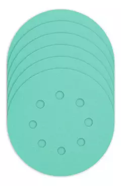 Pack Lijas Rotorbital Velcro 125mm Grano 40-80-120-180 Emtop ESPR125050 en internet