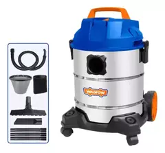 Aspiradora 30 Lt 1200w Tacho Metal Wadfow Wvr4a304 Color Azul - comprar online