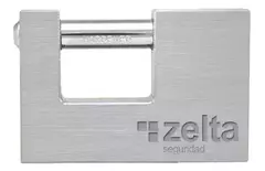 Candado Horizontal 3 Llaves 8cm Hierro Zelta Zeca0680 en internet