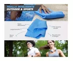 Toalla Deportiva Grande Síntetica 69x43cm Aion Kanebo Japón - INDUSGHAM