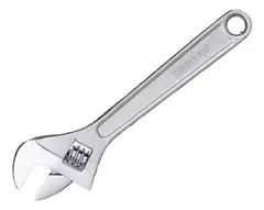 Llave Ajustable Cromada 12 Pul 30 Cm Apertura 35 Mm Wadfow C