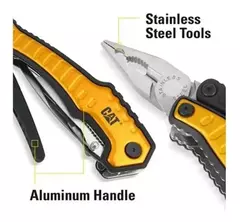 Caterpillar Cuchillo Xl Herramienta Multifunción 9 En 1 Cat 980045 - INDUSGHAM