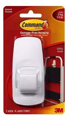 Gancho Soporte Jumbo 3m Command 17004