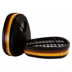 Filtro Ergonic F500vg A1e1 Gases Ácidos Vapores Org Steelpro