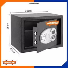 Caja Fuerte De Seguridad 19l Wadfow Web1525 en internet