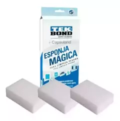 Pack x3 Esponja Mágica Quitamanchas Tekbond en internet