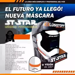 Máscara Fotosensible Careta Soldar Star Wars Tig Mig Mag Mma - comprar online