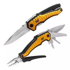 Caterpillar Cuchillo Xl Herramienta Multifunción 9 En 1 Cat 980045