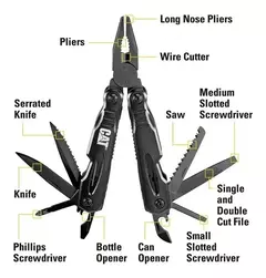 Pinza Multiuso Caterpillar 980021 Herramienta Black 13 en 1 - comprar online
