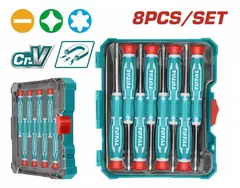 Juego Set Destornilladores 8 Piezas Total Imantada Tht250826 - comprar online