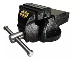 Morsa De Banco Konan N°5 Fija Con Yunque Profesional kmo/5