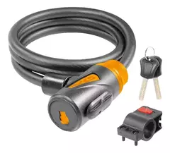 Candado Para Bicicleta 20mmx1,2m Con Tambor Ingco Dbk112012