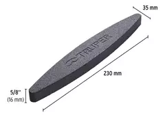 Piedra Afilar Guadañas Hachas Machete Grano 90 Truper 14726 - comprar online