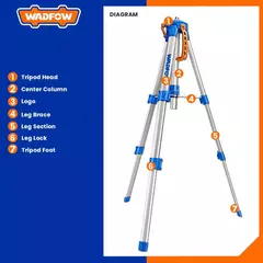 Tripode 1.1mt P Nivel Laser Wle9301 Wadfow en internet