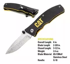 Cuchillo Navaja Plegable De Punta Curva 15 Cm Cat 980003 - comprar online