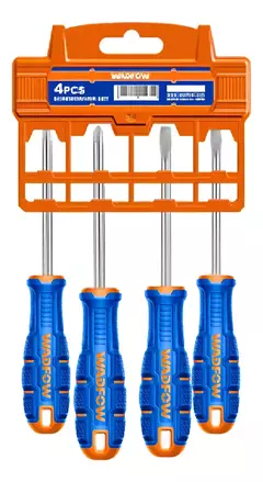 Juego Set Kit 4 Destornilladores Ph Y Pl Plano Y Phillips wssa404 en internet