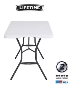 Mesa Plegable Camping 1.80 Metros Garantía 2 Años Lifetime en internet