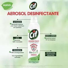 Cif Aerosol Bioactive Limpiador Original 260g - comprar online