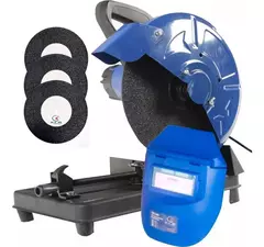 Cortadora Sensitiva 350mm + Discos Y Accesorios Kld Cs350pro - comprar online