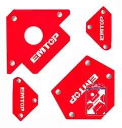 Set Escuadra Magnetica 4 Pzas Emtop Emwh4002