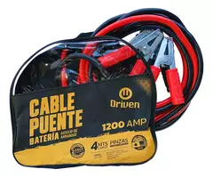 Cables Puente Bateria Auto Camioneta 4x4 1200a 4 Metros - comprar online