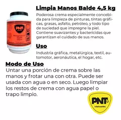 Crema Limpia Manos Perfumada PNT Balde 4.5kg - comprar online