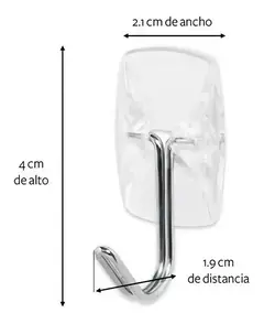 Pack 3 Unidades Ganchos Pequeños De Alambre 3m Command 17067