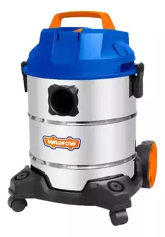 Aspiradora 30 Lt 1200w Tacho Metal Wadfow Wvr4a304 Color Azul