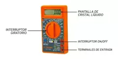 Tester Multimetro Digital 10a Escolar Pantalla Truper 10400 - comprar online