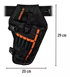 Porta Taladro Con Cinturon 5 Compartimentos Truper 19588 - INDUSGHAM