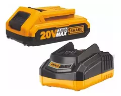 Amoladora Inalámbrica 20v Ingco Cagli211156 + Cargador Y Bat en internet