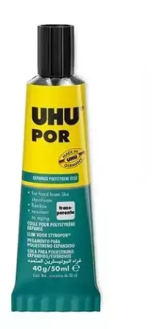 Adhesivo Uhu Por 50ml Pegamento Para Poliestireno Expandido - comprar online