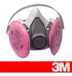Semimascara 3m 6100 + Par De Filtros 3m 2091