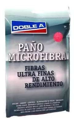 Paño Microfibra Doble A 40 X 50 Cm Lustrado Secado - comprar online