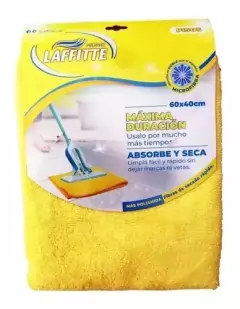 Paño Microfibra Pisos 60x40cm Laffitte Aj27h Maxima Duracion