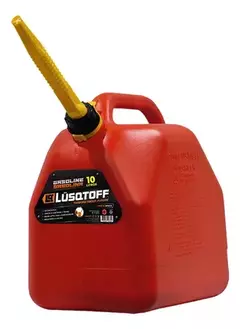 Bidón Homologado 10l Combustible Pico Vertedor Lusqtoff