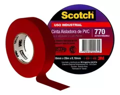 Cinta Aisladora 3m Scotch 770 Pvc 19mm X 20m - comprar online