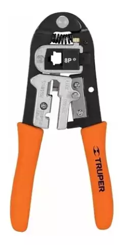 Pinza Crimpeadora Pela Cable Intercambiable Truper 18343 - comprar online