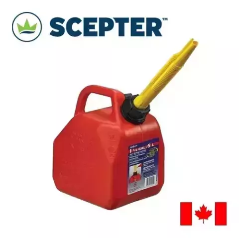 Bidón 5 Litros Combustible Nafta Náutica - Scepter Canadá