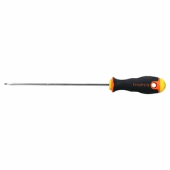 Destornillador Plano 1/8 Mango Grip 152mm Largo Truper 14025 - INDUSGHAM