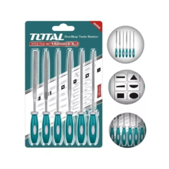 Set Juego 6 Limas Cortas Matriceras Tht91462 Total