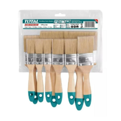 Set De Pinceles Total 25mm A 95mm Cerda Blanda Profesional