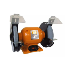 Amoladora De Banco Lüsqtoff Ab-550 De 50 hz Naranja 550 w 220 v + Accesorios