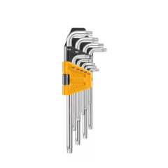 Set De 9 Llaves Torx T10 A T50 Industrial Incgo Hhk13091