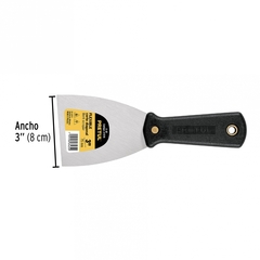 Espatula 75 Mm Mango Plastico Pretul 21516 - comprar online