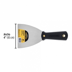 Espatula Copa 100 Mm 4 Pulgadas Mango Plastico Pretul 21517 en internet