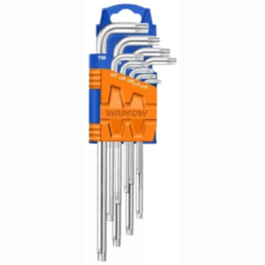 Juego Llaves Torx 9 Pzs Whk3291 Wadfow Color Plateado