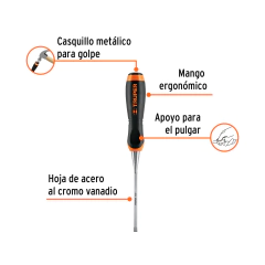 Formon Truper Ergonmico 14615 De 6,3 Mm 1/4 Madera en internet